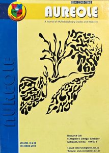 Cover of Aureole Volumes II and III (combined issue), 2011