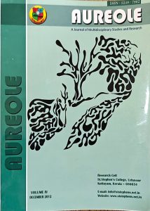 Cover of Aureole Volume IV, 2012