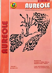 Cover of Aureole Volume V, 2013